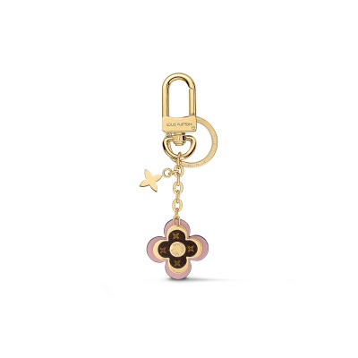 LOUIS VUITTON BLOOMING FLOWERS BB BAG CHARM AND KEYCHAIN M63085